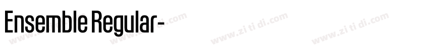 Ensemble Regular字体转换 Ensemble Regular字体转换